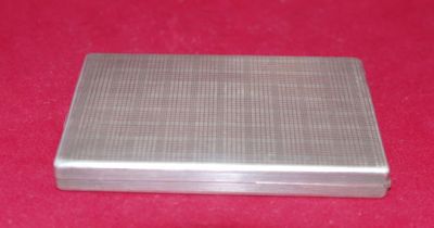 Портсигар серебряный 800 пробы. Франция, начало 20 века