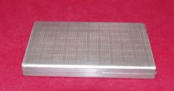 Портсигар серебряный 800 пробы. Франция, начало 20 века